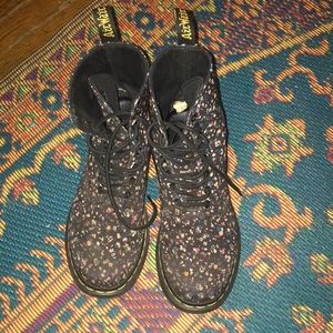 Floral Ditsy Print Doc Martens (vegan)